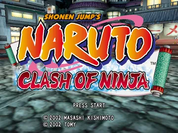 Naruto - Clash of Ninja screen shot title